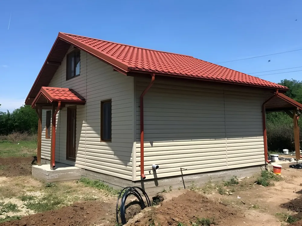 Casă modulară – siding